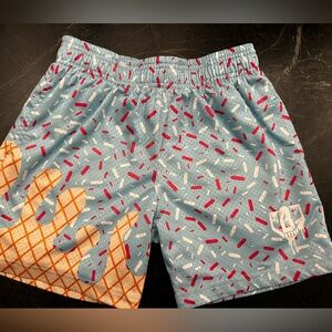 Baseball Lifestyle 101 Ice Cream Shorts - Cotton Candy - YM